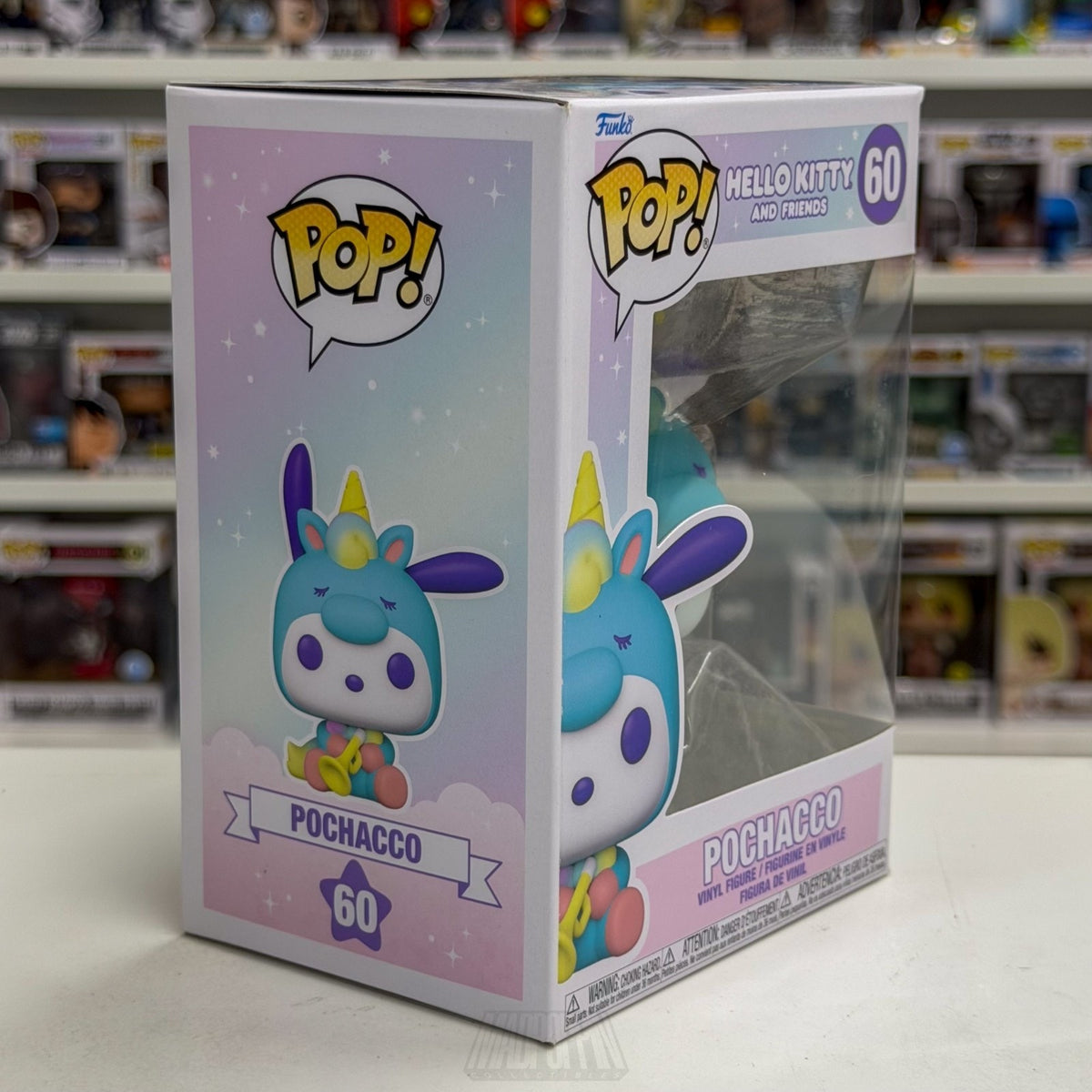 Funko Pop Sanrio Hello Kitty & Friends Pochacco 60 Kawaii Cute Dog Vinyl Figure