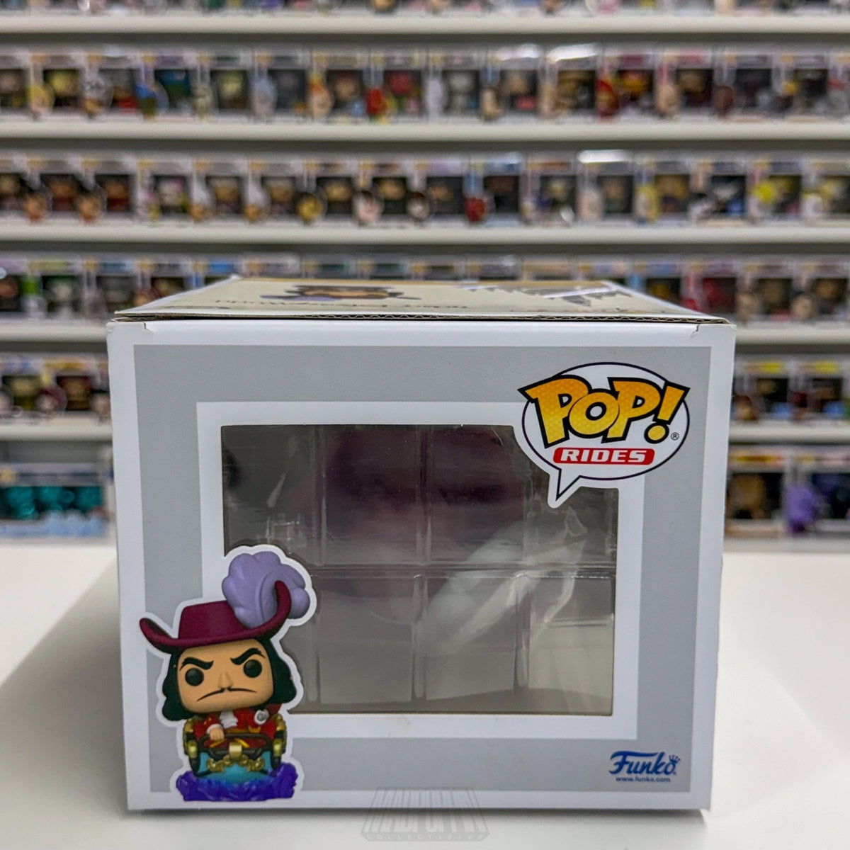 Funko Pop Disney Captain Hook at the Peter Pans Flight Attraction 109 Toy Figure