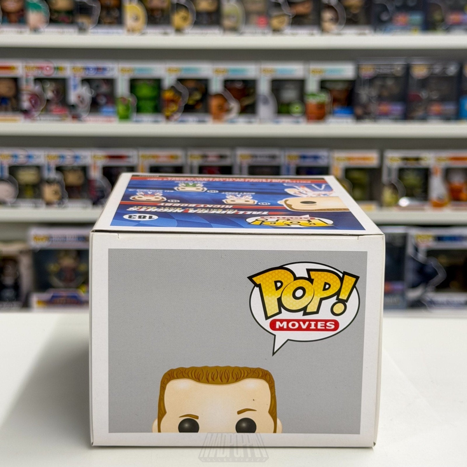 Funko Pop Movies Talladega Nights Ballad Ricky Bobby 183 NASCAR Toy Vinyl Figure