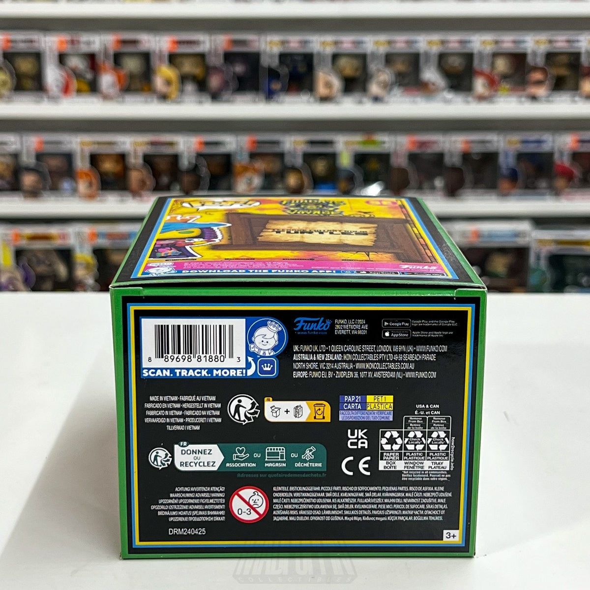Funko Pop Fundays Funtastic Voyage Freddy Shredder Blacklight TMNT Figure 100PC