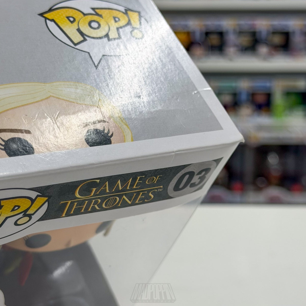 Funko Pop TV HBO Game of Thrones Daenerys Targaryen w/Dragon 03 Toy Vinyl Figure