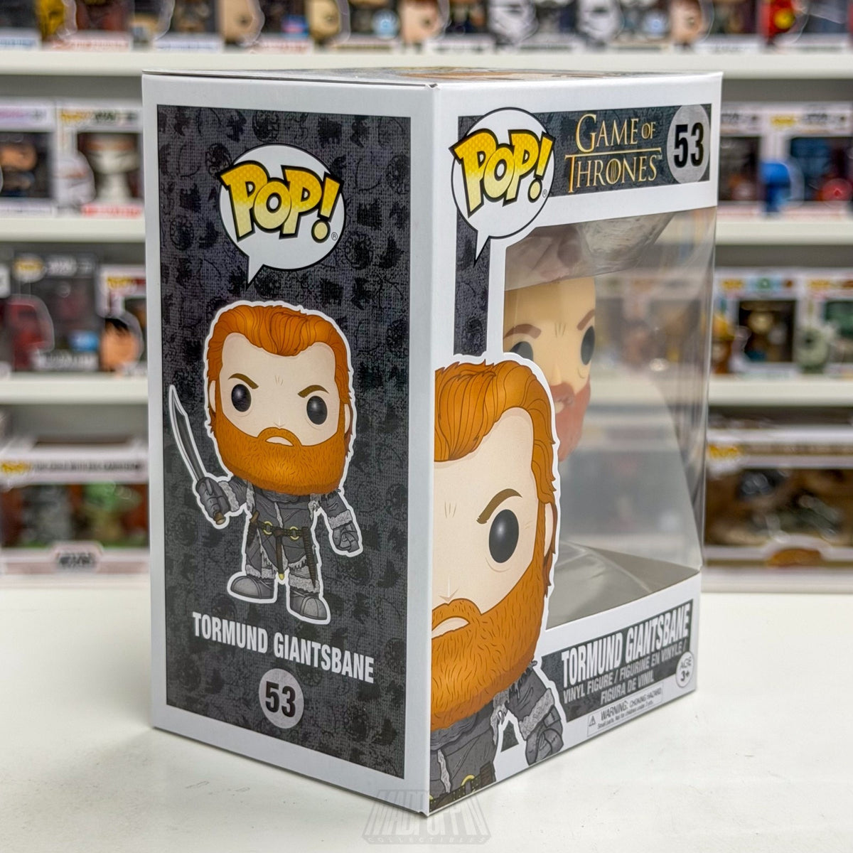 Funko Pop TV HBO Game of Thrones Tormund Giantsbane 53 Wildling Toy Vinyl Figure