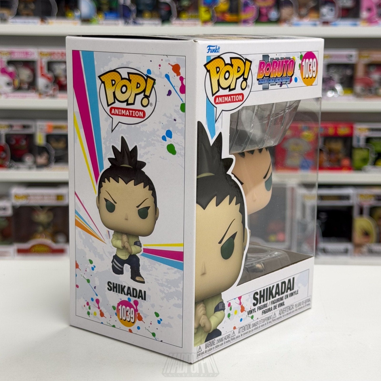 Funko Pop Anime Boruto Naruto Next Generations Shikadai 1039 Toy Vinyl Figure