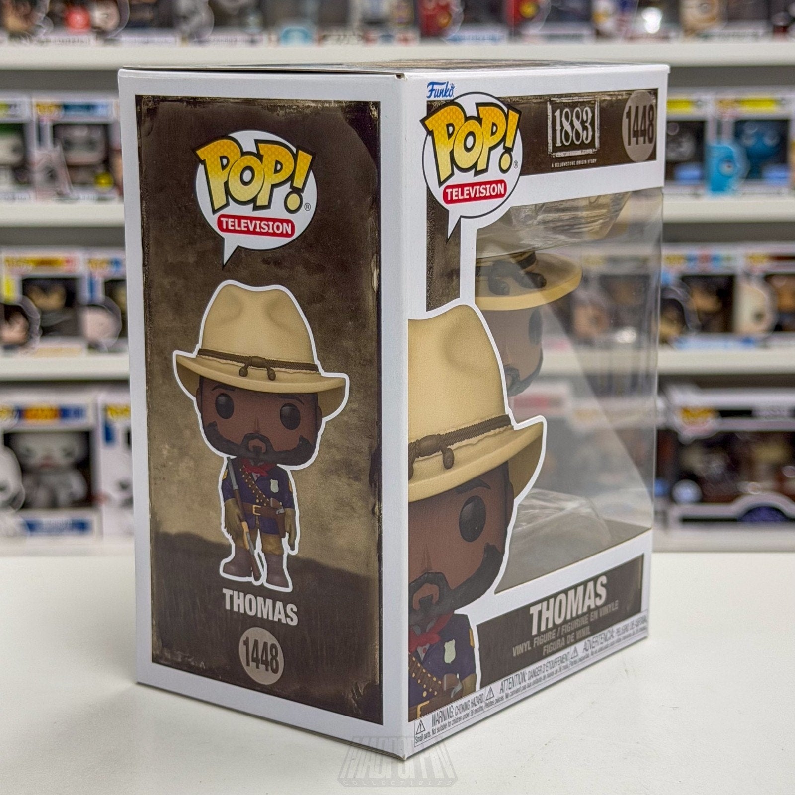 Funko Pop TV 1883 Yellowstone Origin Story Thomas 1448 Western Drama Toy Figure