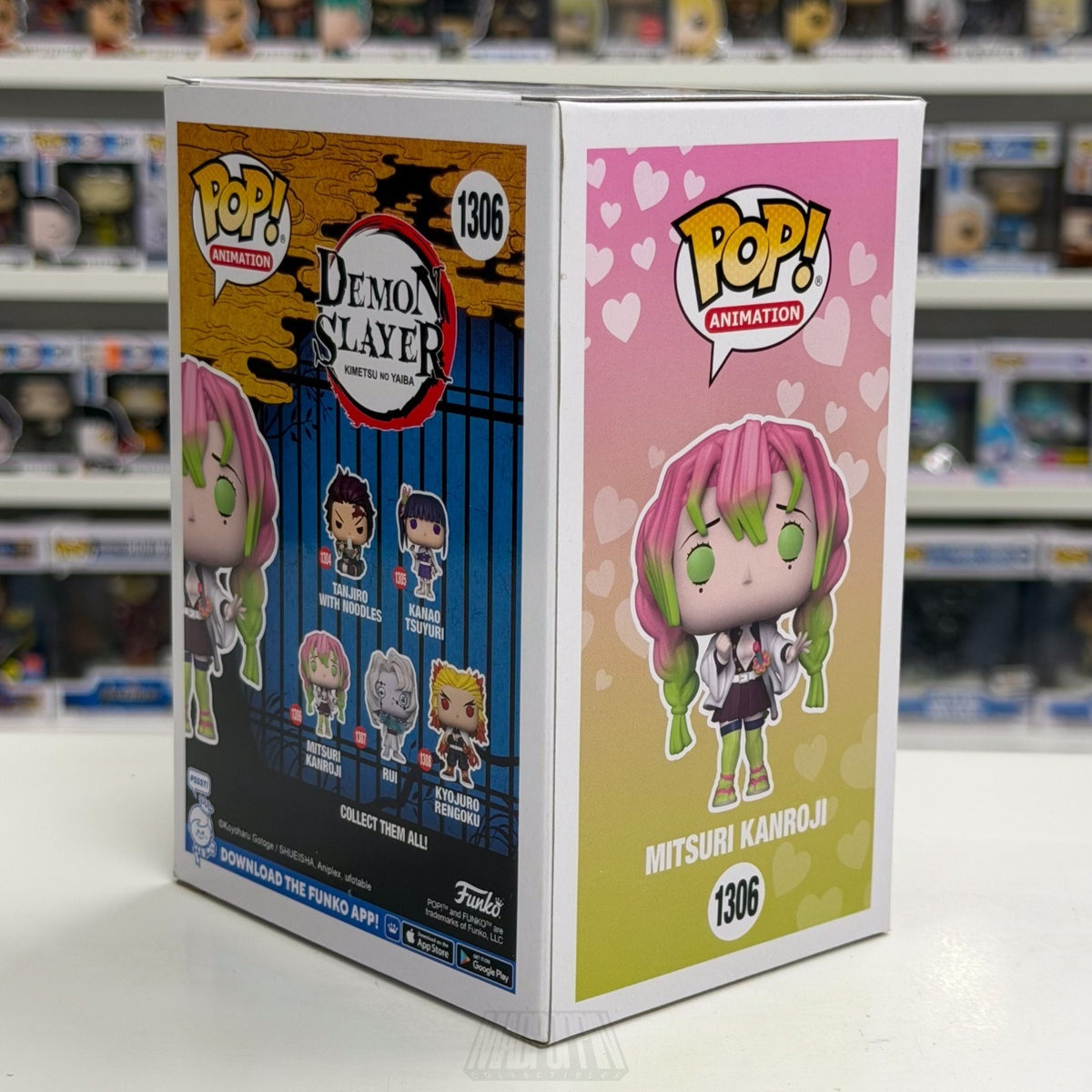 Funko Pop Anime Demon Slayer Mitsuri Kanroji 1306 Japan Manga Toy Vinyl Figure