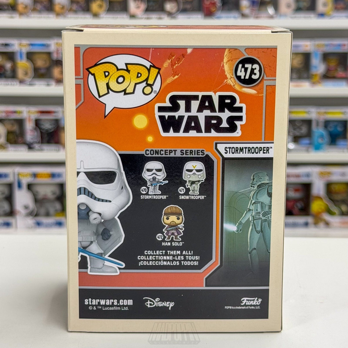 Funko Pop Star Wars Concept Series Stormtrooper Exclusive 473 Toy Vinyl Figure