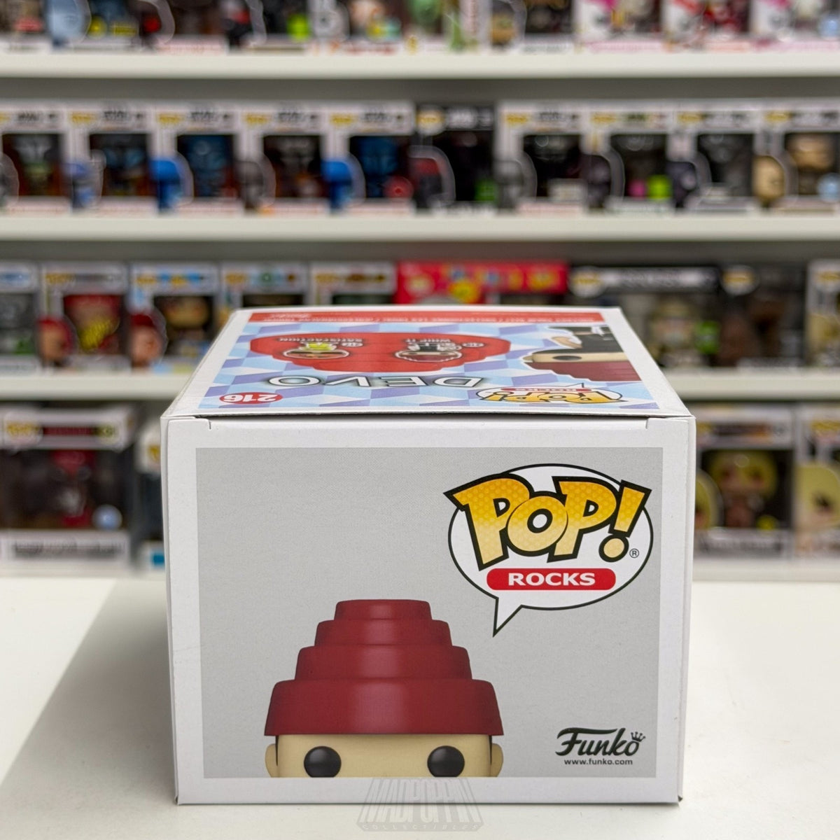 Funko Pop Rocks Devo Whip It 216 Music New Wave Synth Electronic Vinyl Figure