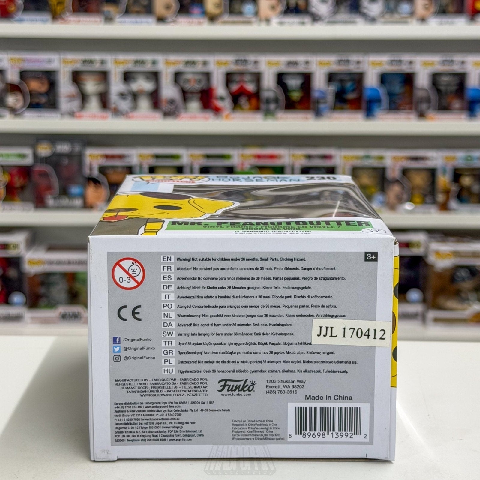 Funko Pop Animation Bojack Horseman Mr Peanutbutter 230 Netflix Toy Vinyl Figure
