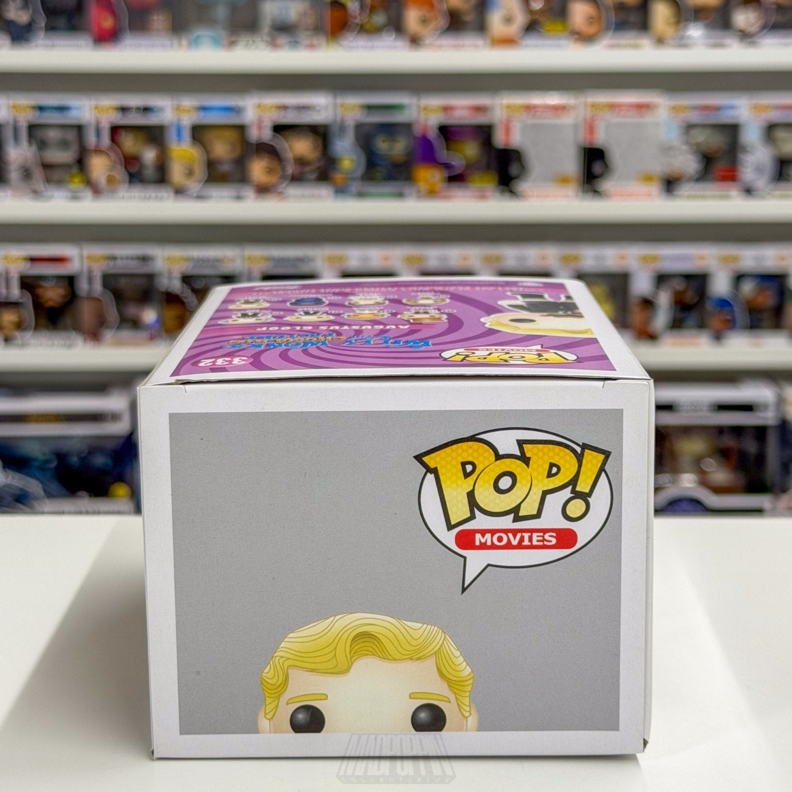 Funko Pop Movies Willy Wonka & The Chocolate Factory Augustus Gloop 332 Figure