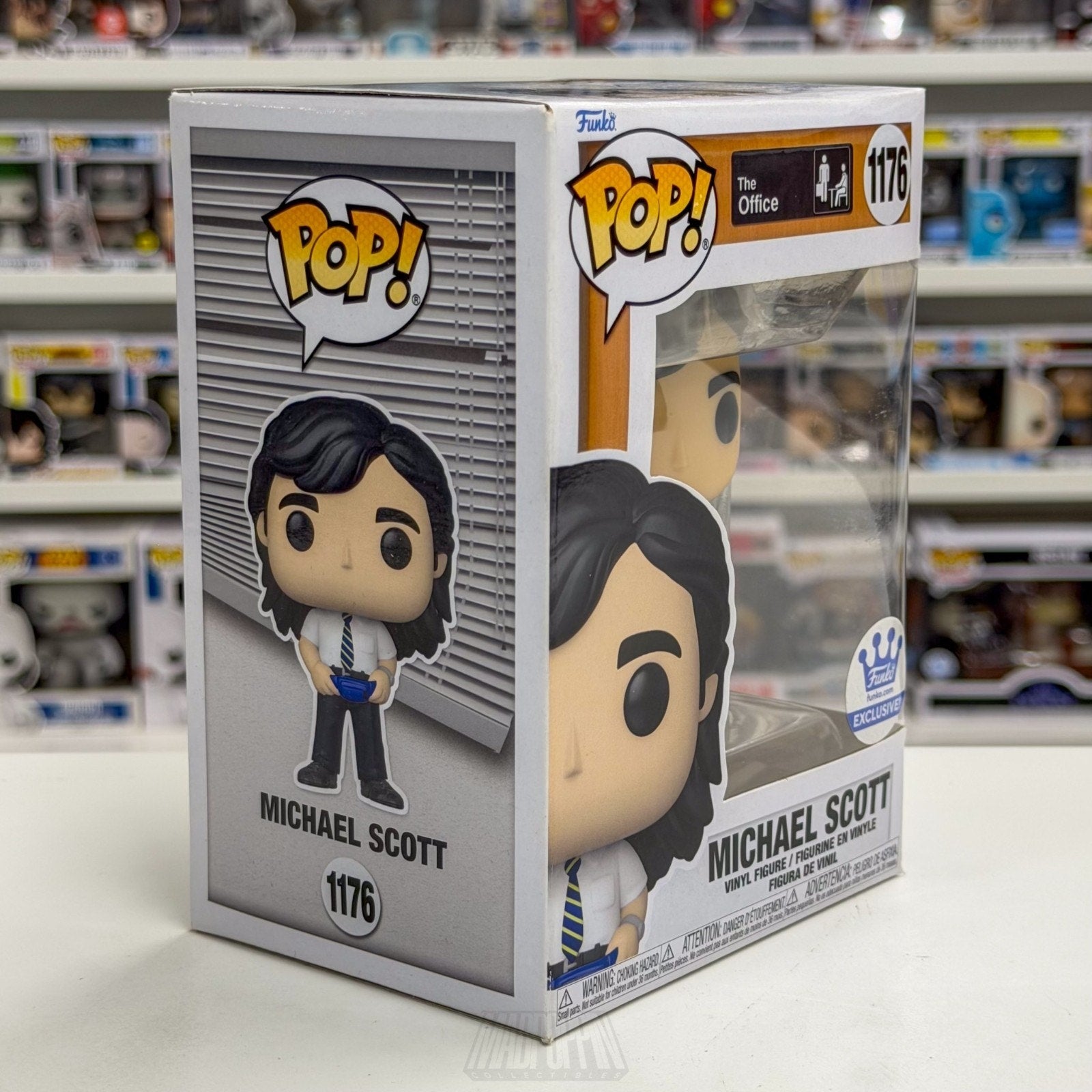 Funko Pop TV The Office Young Michael Scott Exclusive 1176 Boss Toy Vinyl Figure