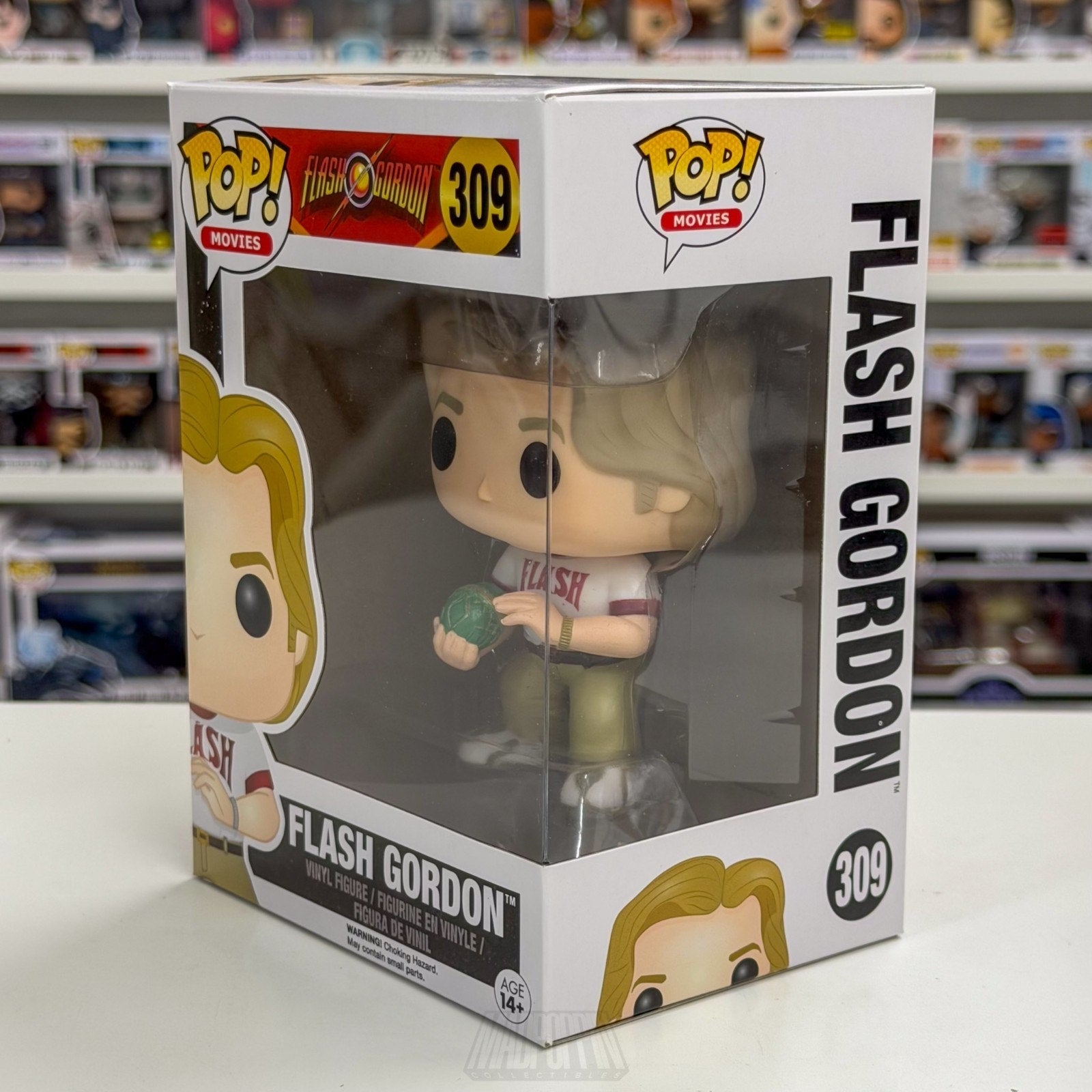 Funko Pop Movies Flash Gordon 309 Vaulted Rare Space Opera Toy Vinyl Figure