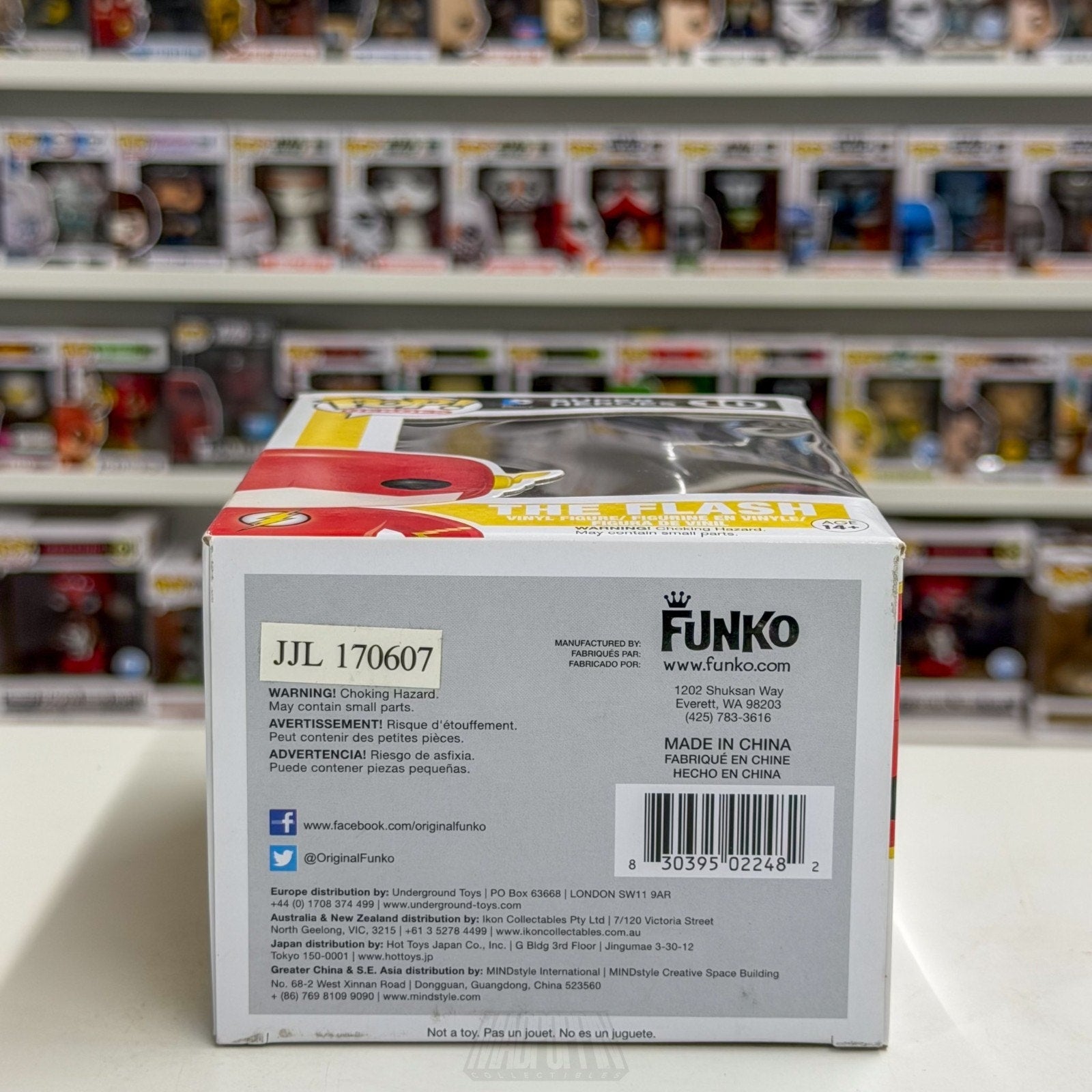 Funko Pop DC Super Heroes The Flash 10 Speed Force Vinyl Figure