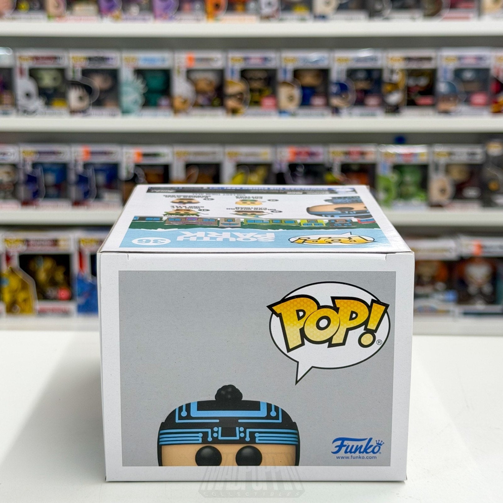 Funko Pop Animation South Park Digital Stan Marsh Glow SDCC 36 Tron Vinyl Figure
