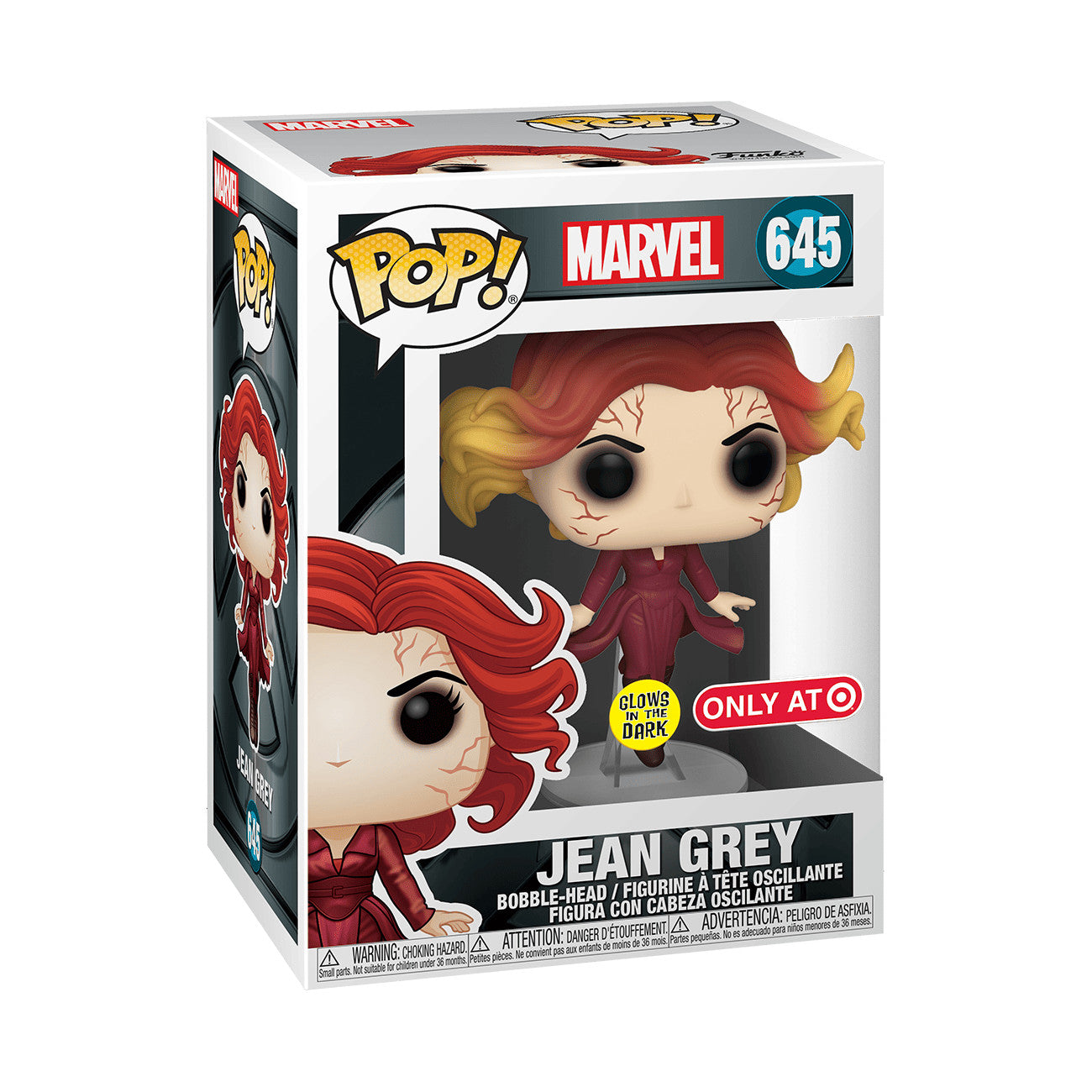 Funko Pop Marvel Jean Grey 645 X-Men Last Stand Mutant Glow Target BobbleHead